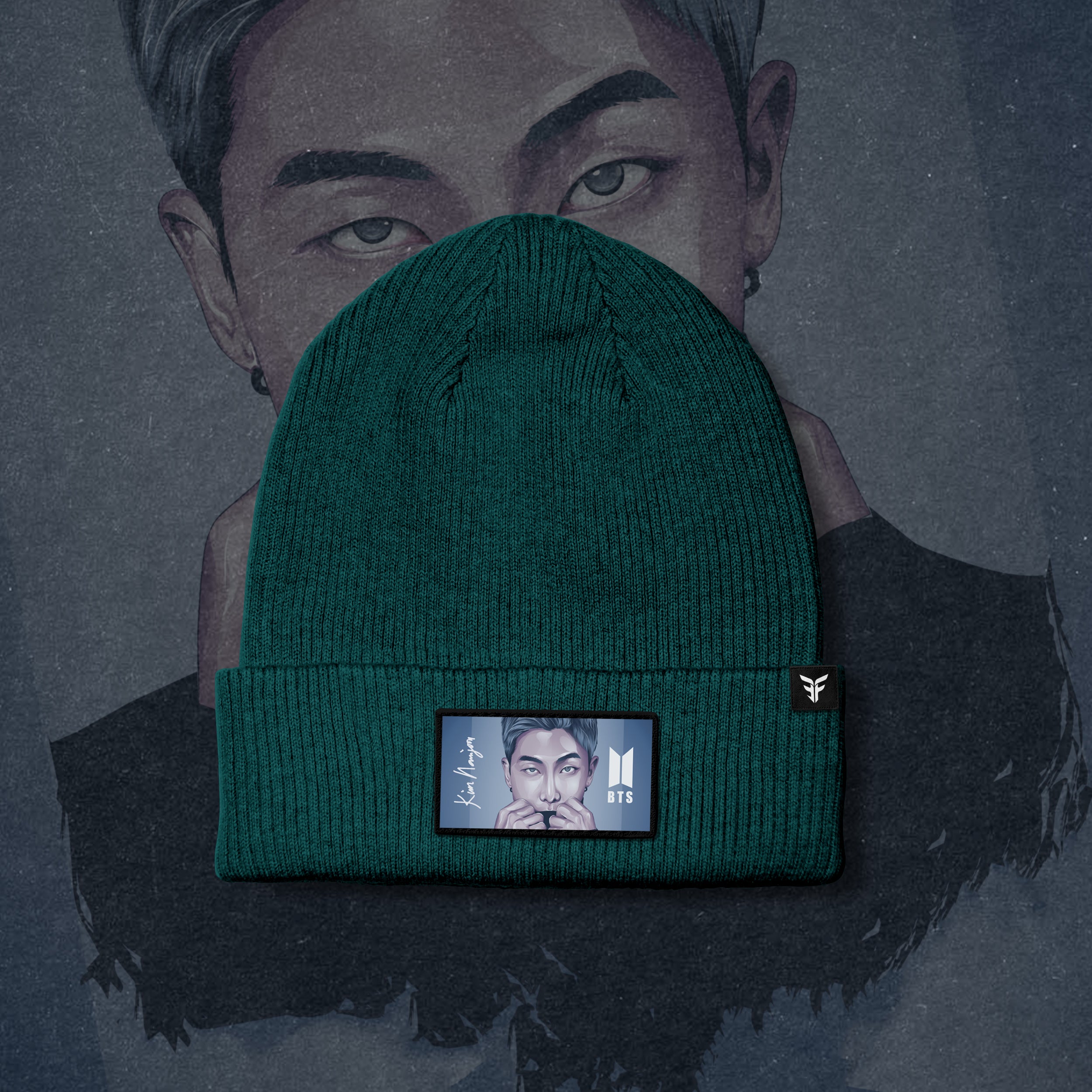 Kim-Namjon BTS Beanies with Change Able Designs