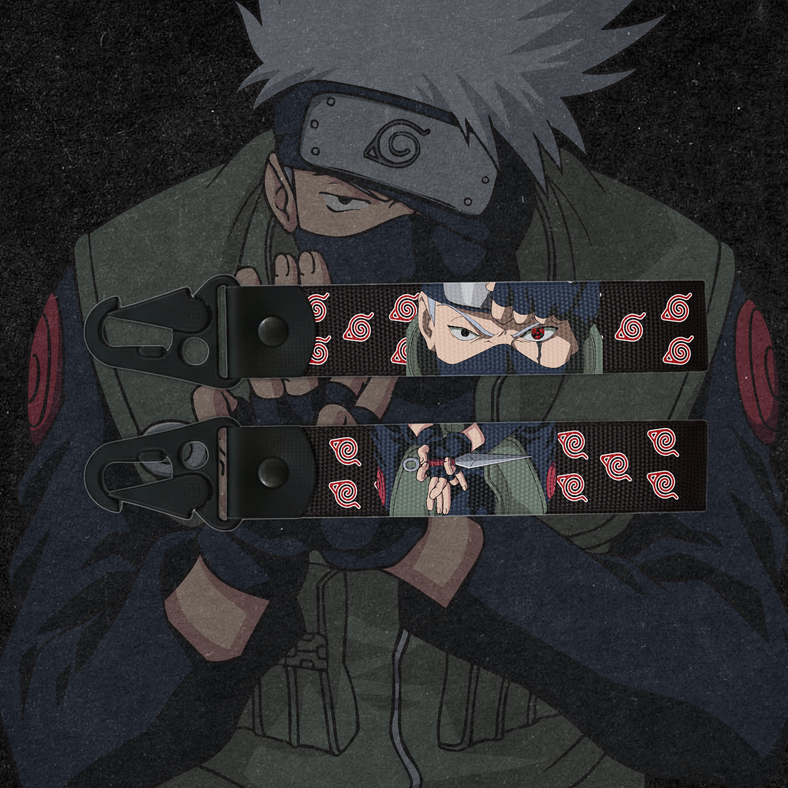 Premium Kakashi Hatake Strap Keychains – Unique & Durable Designs